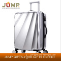 New Style Silver Color Polycarbonate Trolley Luggage 20/24/28'' Luggage Bags